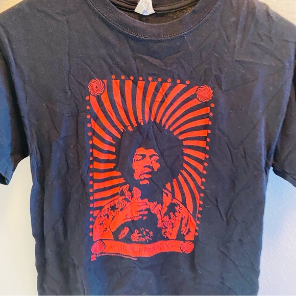 ⭐️ ANVIL JIMMY HENDRIX Black Band Tee - Picture 3 of 6
